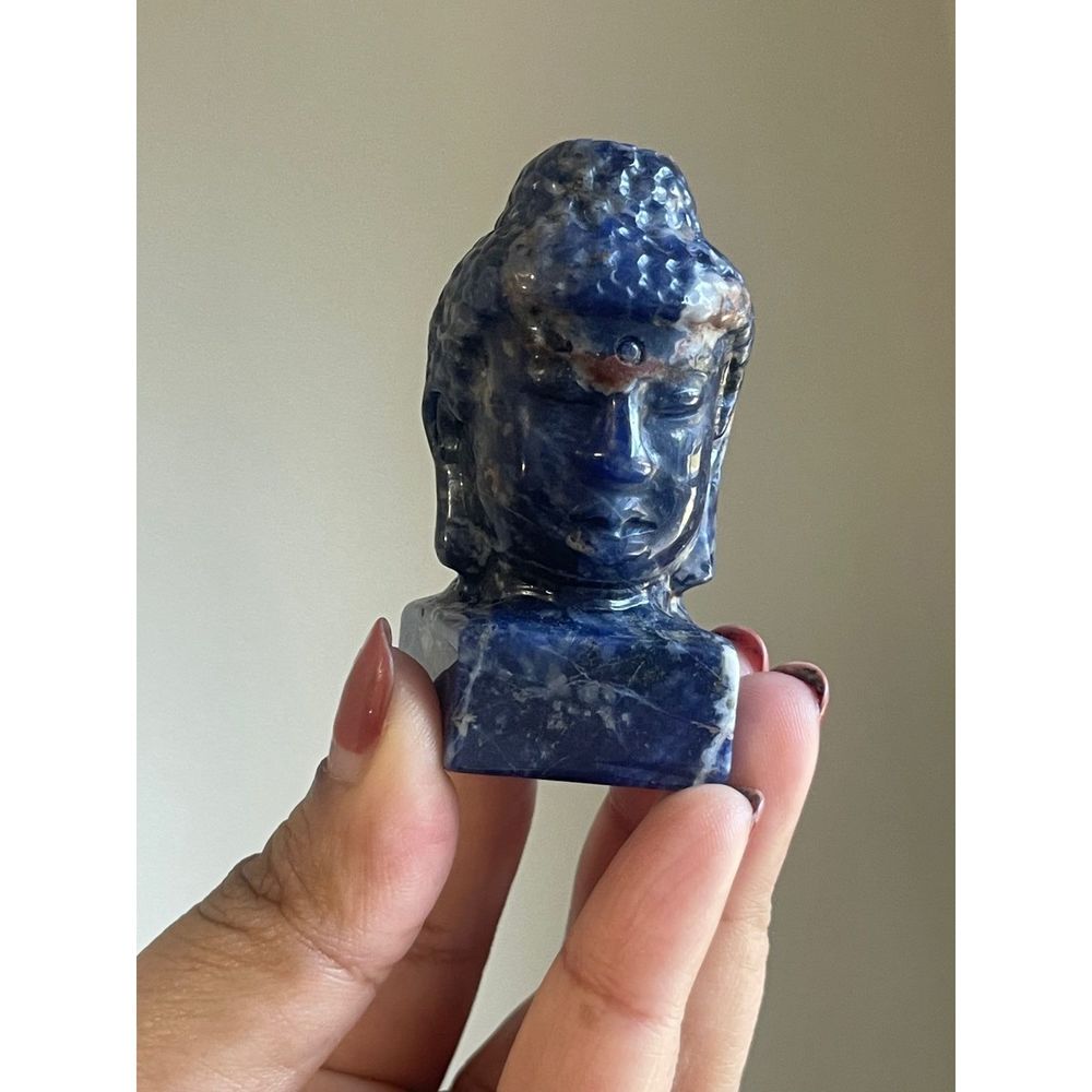 Sodalite Buddha